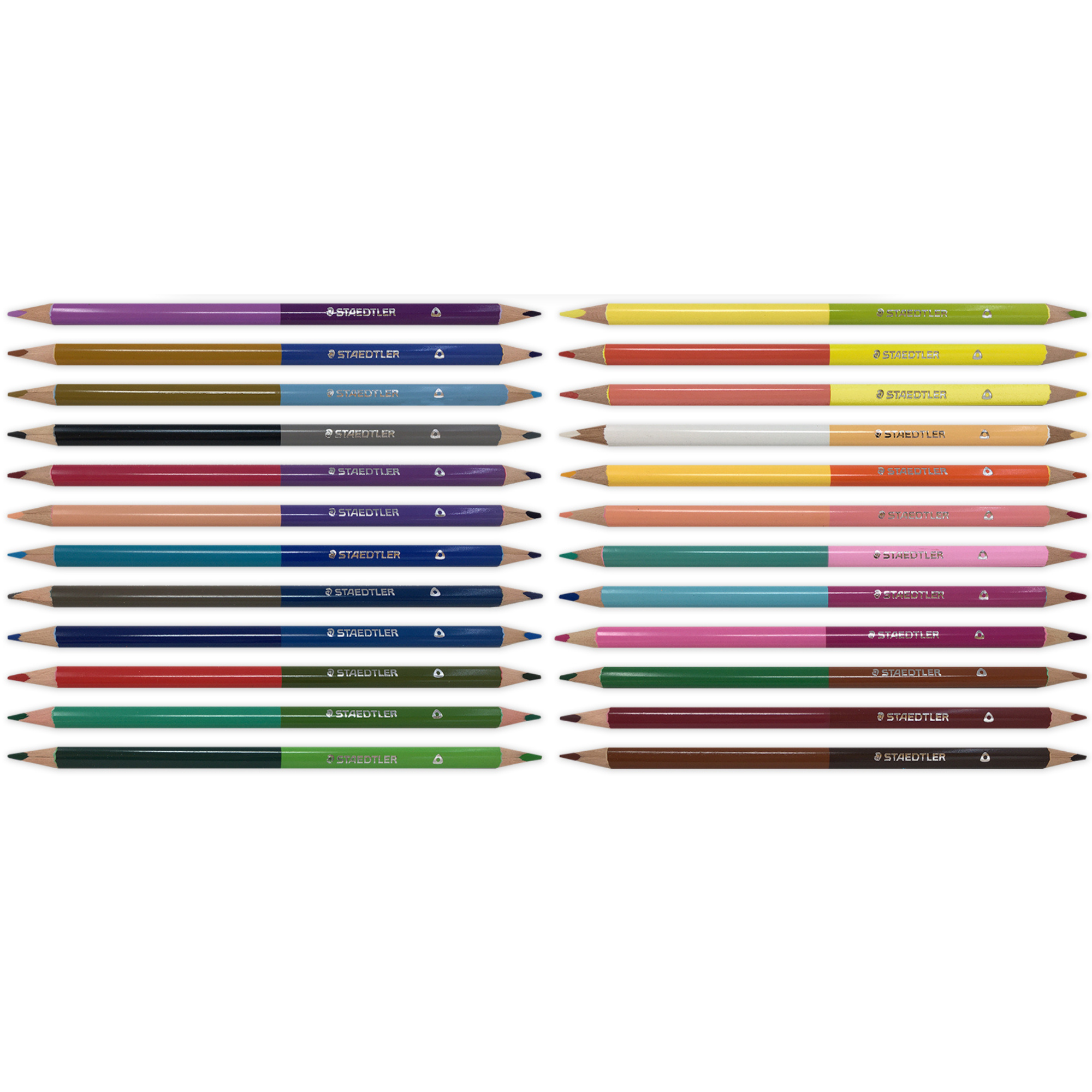Staedtler Lápices Duo 24x2 Bolsa Celofán