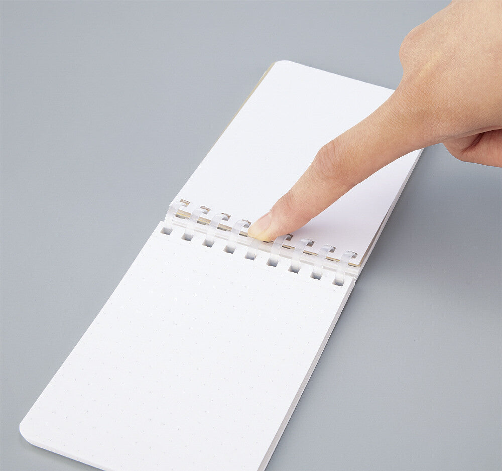 Kokuyo Notebook Soft ring dots, 80 sheets, A7