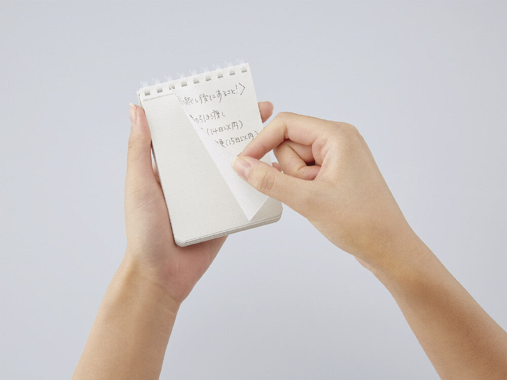 Kokuyo Notebook Soft ring dots, 80 sheets, A7