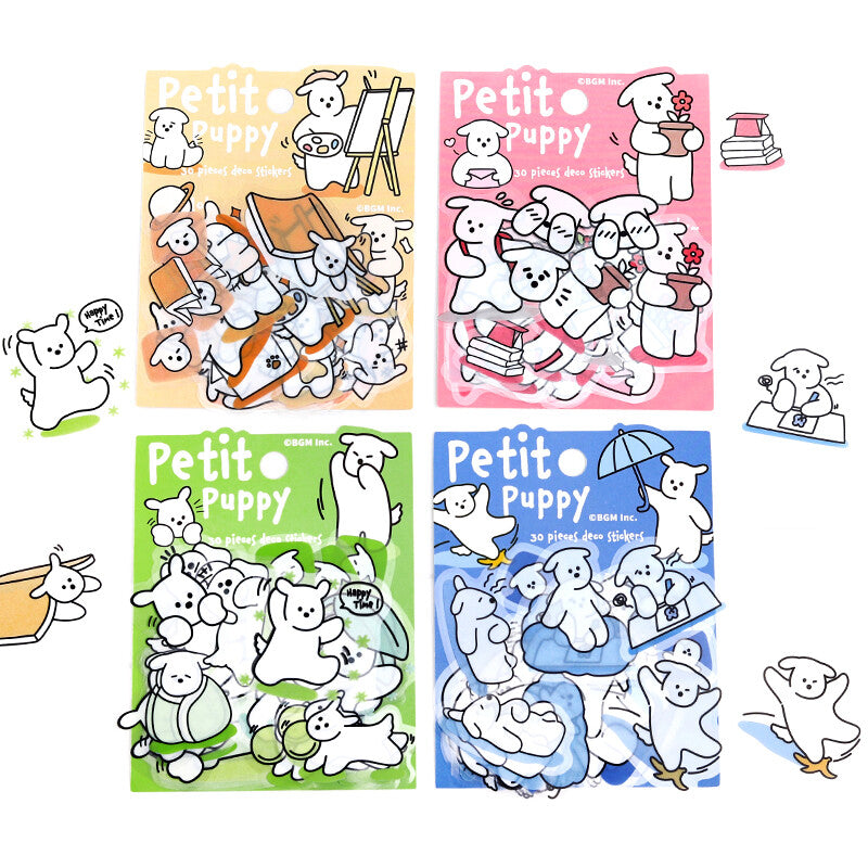 BMG Stickers Color Clear Seal Puppy Putty
