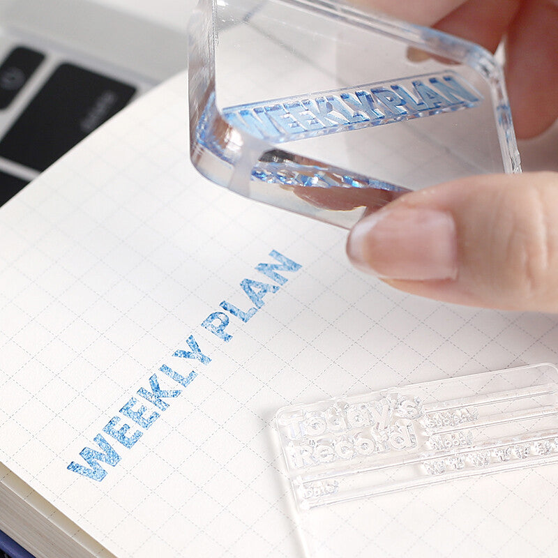 Clear Stamp Record Efficiency