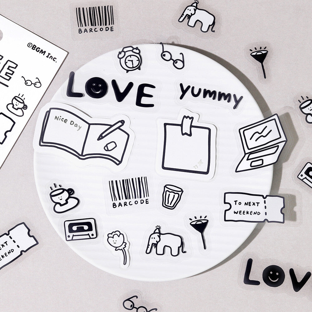 BGM Planner Stickers Animals