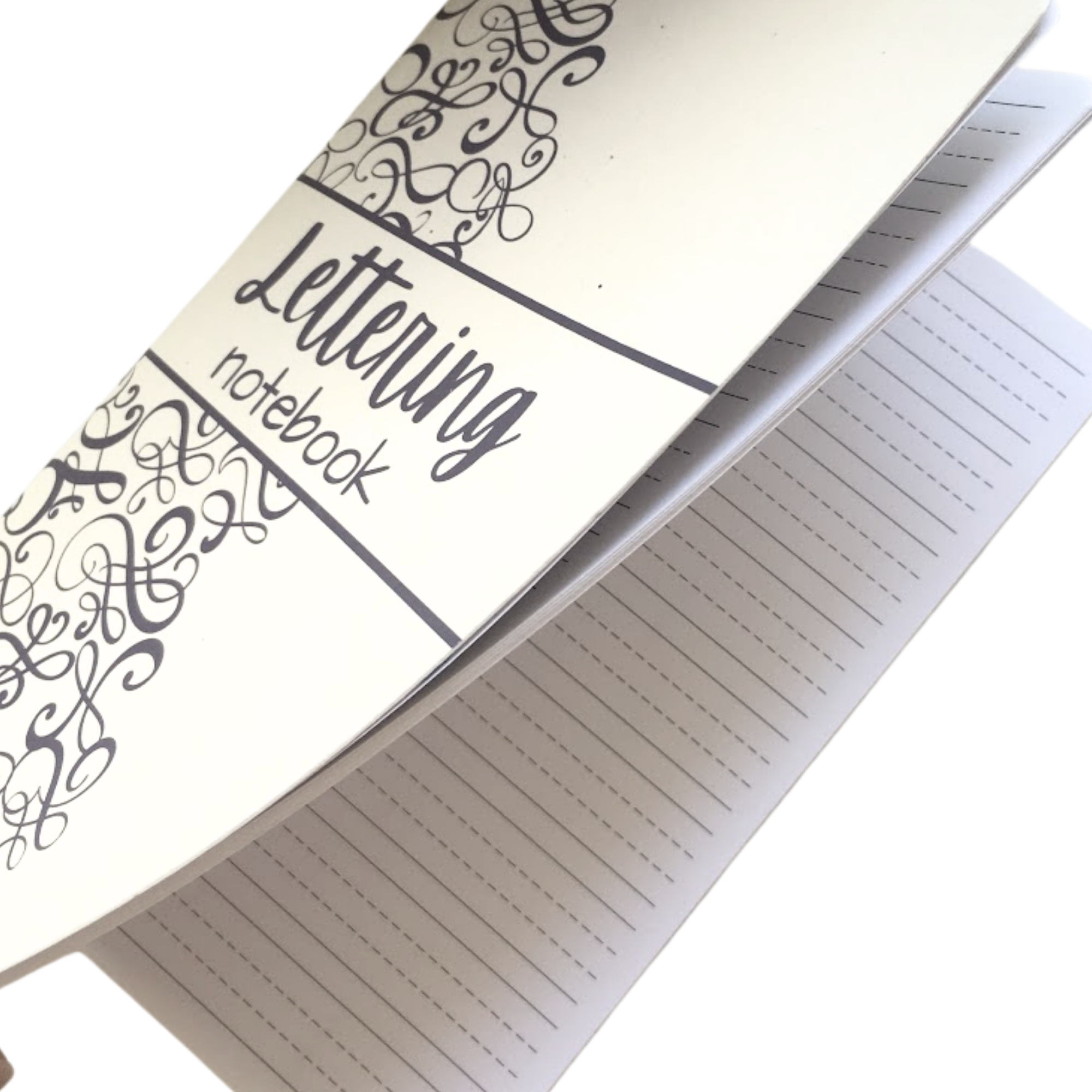 Libreta Morada Lettering Caligrafía