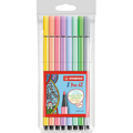 Set de ocho STABILO Pen 68 en tonos pastel