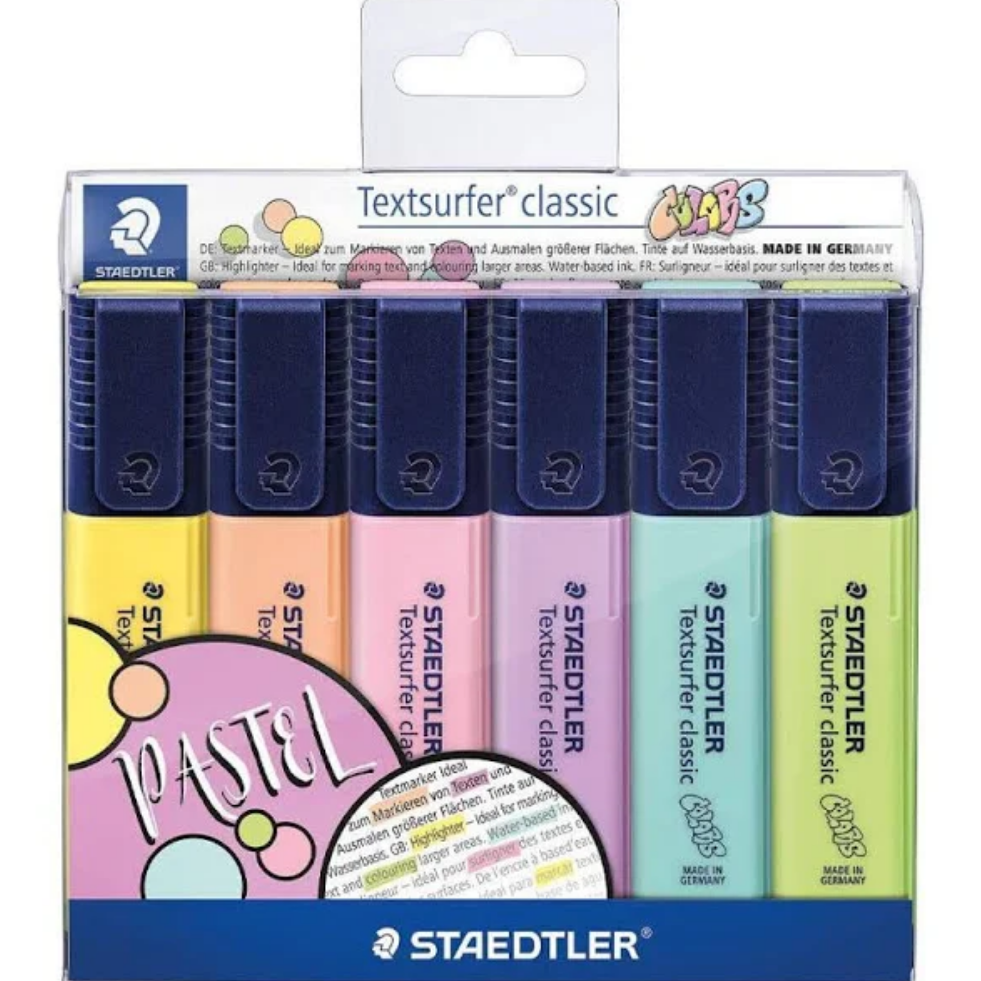 Staedtler Marcadores Pastel 6 Pzas