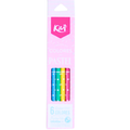 Kiut Lápices colores PASTEL 6pzas